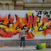 STREET ART MAIRIE DU 3ème ARRDT AVEC KATRE NEBAY ET MARKO (77)